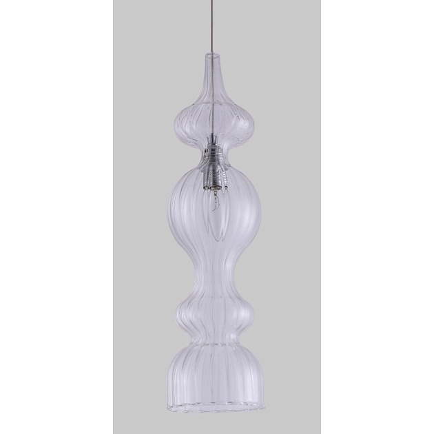 Подвесной светильник Crystal Lux Iris SP1 A Transparent изображение 3 Подвесной светильник Crystal Lux Iris SP1 A Transparent Фото № 3