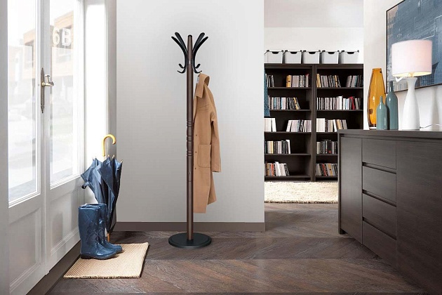 Напольная вешалка Sheffilton SHT-CR15 коричневый/черный муар 2175086401 Фото № 2