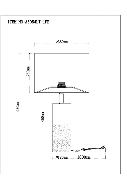 Настольная лампа Arte Lamp Tianyi A5054LT-1PB изображение 2 Настольная лампа Arte Lamp Tianyi A5054LT-1PB Фото № 2
