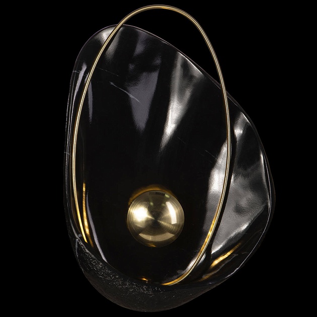 Настенный светодиодный светильник Loft IT Clam 10043 Black изображение 2 Настенный светодиодный светильник Loft IT Clam 10043 Black Фото № 2