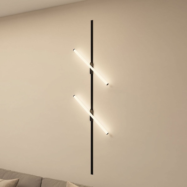 Трековый светодиодный светильник Denkirs Strom DK6648-BK Фото № 4