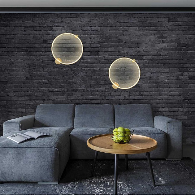 Бра Crystal Lux REAL AP35W LED BRASS изображение 3 Бра Crystal Lux REAL AP35W LED BRASS Фото № 3