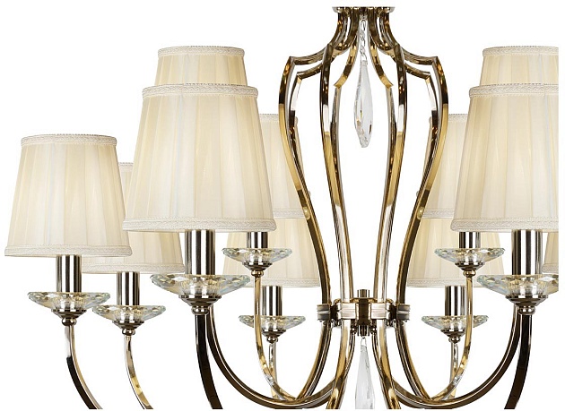 Подвесная люстра iLamp Charm P2508-8+4 Nic изображение 3 Подвесная люстра iLamp Charm P2508-8+4 Nic Фото № 3