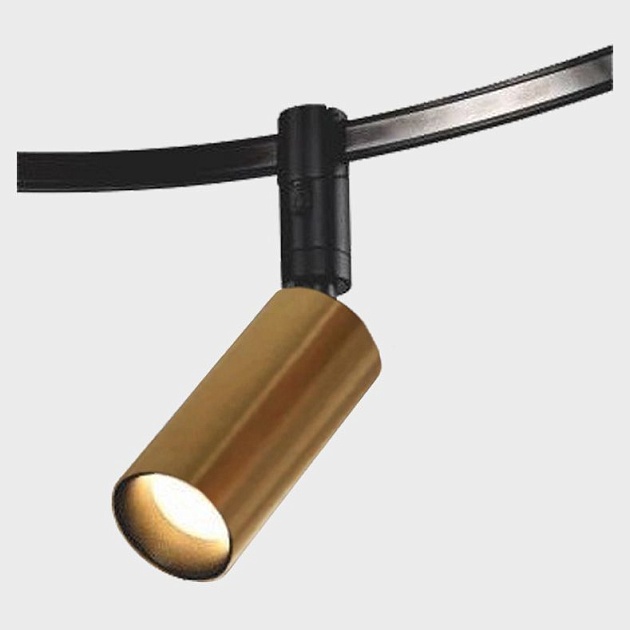 Трековый светодиодный светильник Italline IT010-4018 gold 3000K Фото № 1