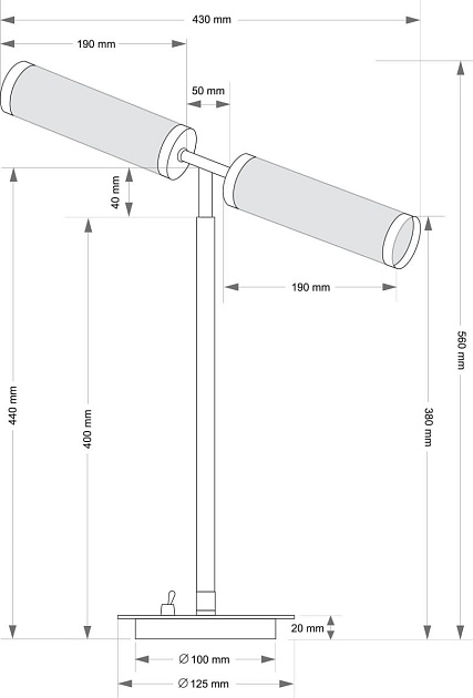 Настольный светильник KUTEK SALETTO SAL-LG-2(Z) изображение 2 Настольный светильник KUTEK SALETTO SAL-LG-2(Z) Фото № 2