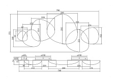 Настенный светодиодный светильник Maytoni Jack-stone MOD314WL-L13N3K 2