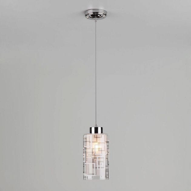 Подвесной светильник Eurosvet 50002/1 хром Фото № 3