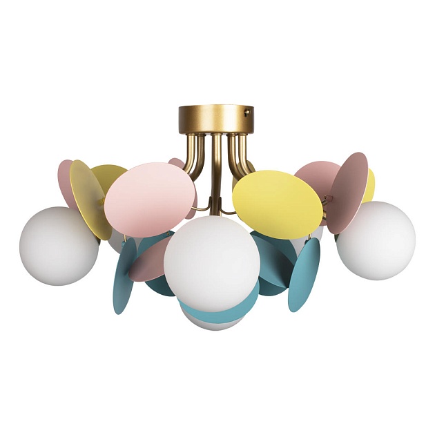 Потолочная люстра Loft IT Matisse 10008/6C Mult изображение 4 Потолочная люстра Loft IT Matisse 10008/6C Mult Фото № 4