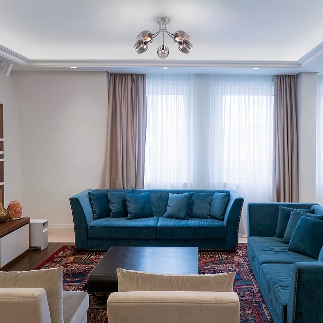 Потолочная люстра Eurosvet Marci 30164/5 хром Фото № 5