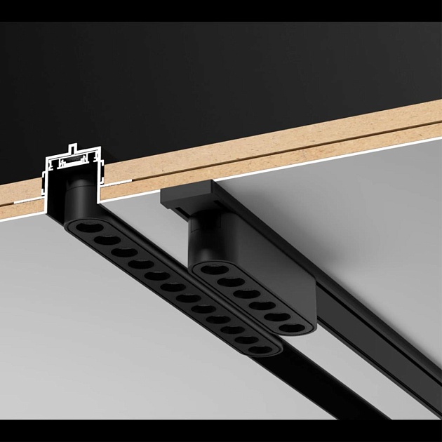 Шинопровод встраиваемый низковольтный Novotech Shino Smal 1 м 135197 изображение 3 Шинопровод встраиваемый низковольтный Novotech Shino Smal 1 м 135197 Фото № 3