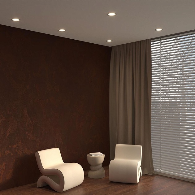 Встраиваемый светодиодный светильник Novotech Spot Drum 359414 Фото № 7