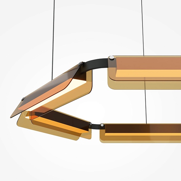 Подвесной светодиодный светильник Maytoni Flat MOD296PL-L60BC3K Фото № 3