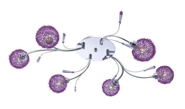 Потолочная люстра Globo Cora 56646-6 изображение 2 Потолочная люстра Globo Cora 56646-6 Фото № 2