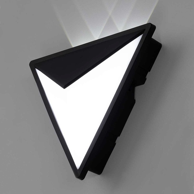 Уличный настенный светодиодный светильник Citilux Domus CLU0804BK Фото № 8