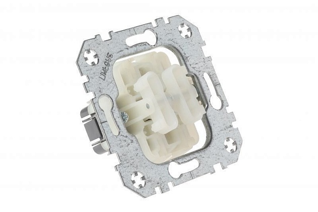 Выключатель двухклавишный Liregus Retro черный матовый 29-206 Фото № 4