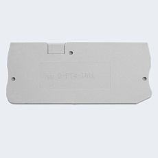 Торцевая заглушка для ЗНИ LD573 4 мм² (JXB PT 4), серый, LD582-1-40 49269 3
