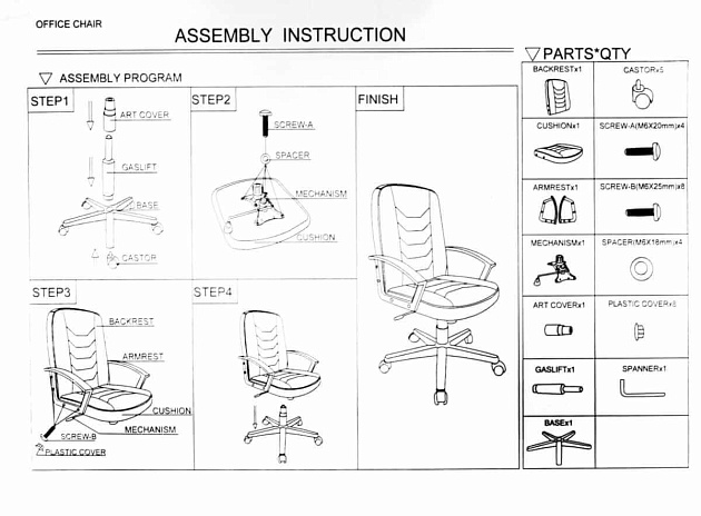 Кресло руководителя Woodville Darin 15251 Фото № 2