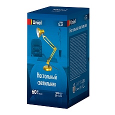 Настольная лампа Uniel TLI-221 Gold E27 UL-00011103 1