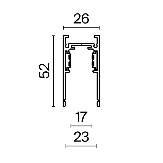 Шинопровод магнитный Maytoni Technical Exility Busbur TRX034-411W Фото № 2