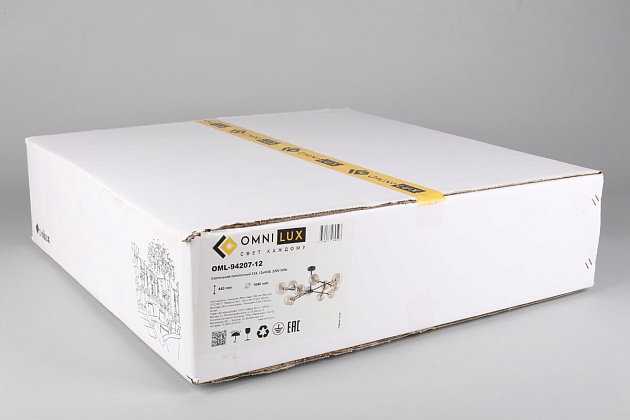 Потолочная люстра Omnilux Fasano OML-94207-12 изображение 2 Потолочная люстра Omnilux Fasano OML-94207-12 Фото № 2