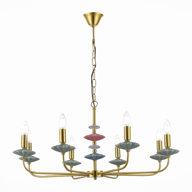 Подвесная люстра Evoluce Attic SLE1117-203-08 Фото № 5