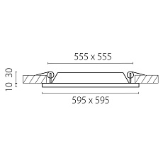 Светодиодная панель Zocco Lightstar 224364 2