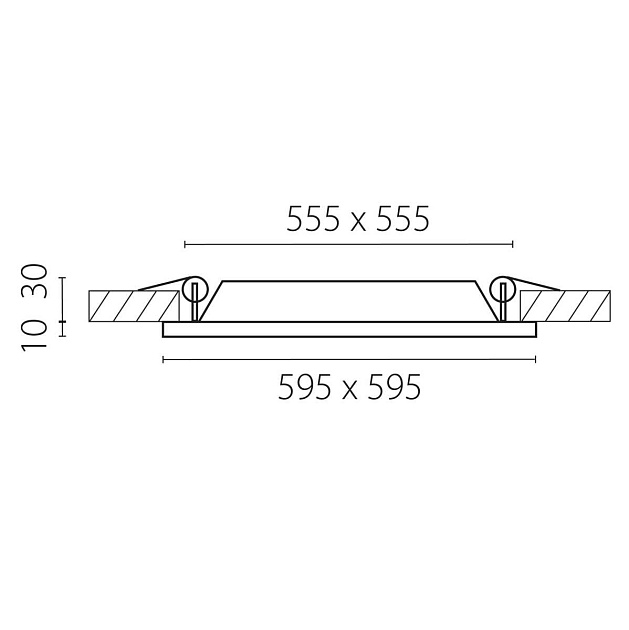 Светодиодная панель Zocco Lightstar 224364 Фото № 3