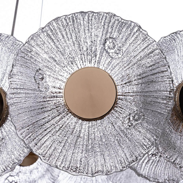 Подвесная светодиодная люстра Arte Lamp Cherish A2097LM-90GO изображение 4 Подвесная светодиодная люстра Arte Lamp Cherish A2097LM-90GO Фото № 4