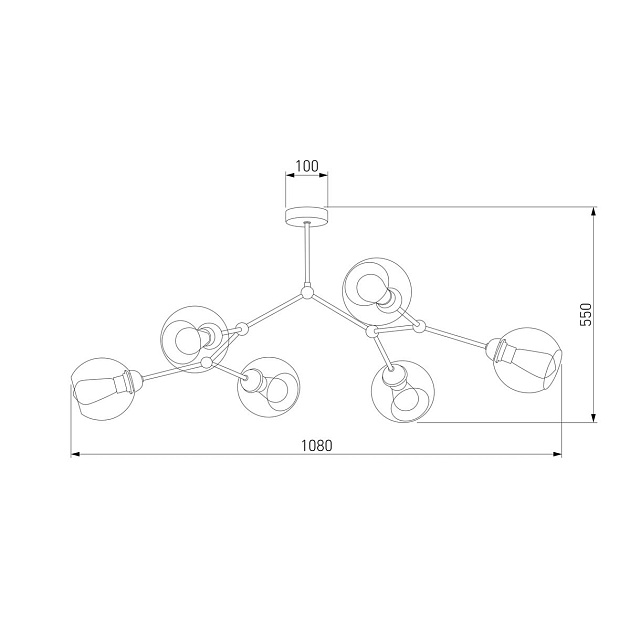 Подвесная люстра TK Lighting 2731 Fairy Фото № 3
