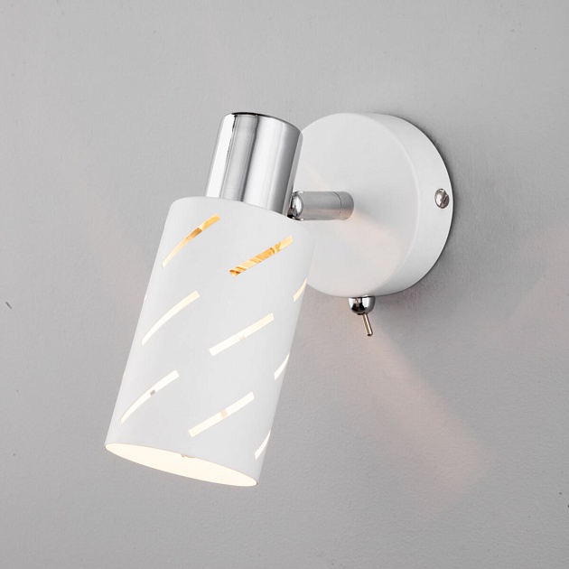 Спот Eurosvet Fente 20090/1 белый/хром Фото № 1