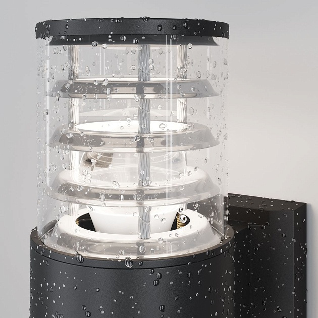 Уличный настенный светильник Maytoni Bronx O576WL-01B Фото № 6