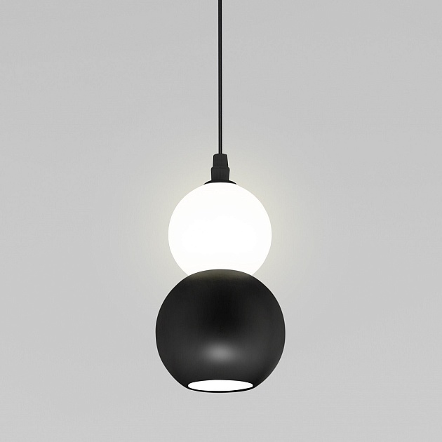 Подвесной светильник Eurosvet Polar 50250/1 LED черный Фото № 2