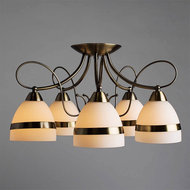 Потолочная люстра Arte Lamp 55 A6192PL-5AB Фото № 4