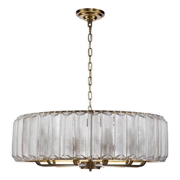 Подвесная люстра Indigo Piroet 12011/12P Brass V000053 Фото № 2