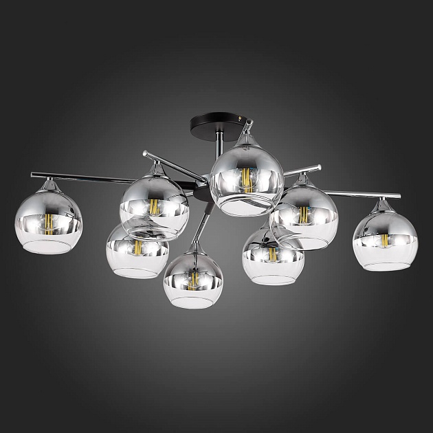 Потолочная люстра Evoluce Gocia SLE106502-08 изображение 2 Потолочная люстра Evoluce Gocia SLE106502-08 Фото № 2