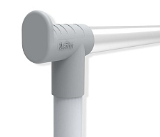 Гардеробная вешалка Sheffilton CH-4345 т.серый/св.серый/хром 3616077201 3