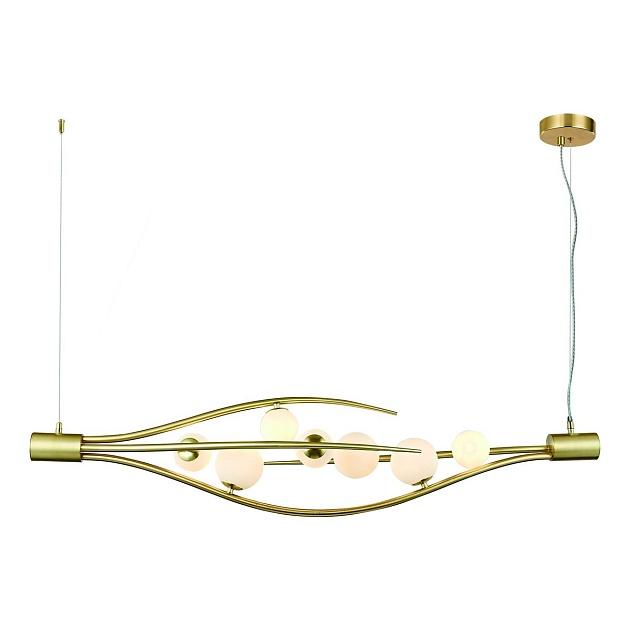 Подвесная люстра Indigo Flusso 11025/7P Gold V000231 Фото № 1