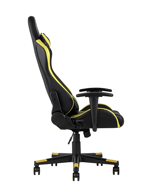 Игровое кресло TopChairs Gallardo желтое SA-R-1103 yellow изображение 3 Игровое кресло TopChairs Gallardo желтое SA-R-1103 yellow Фото № 3