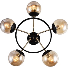 Потолочная люстра Reluce 01344-0.3-05 BK+FGD 3