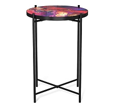 Журнальный стол Sheffilton SHT-CT8-3 амарантовый/черный муар 5093730101 2