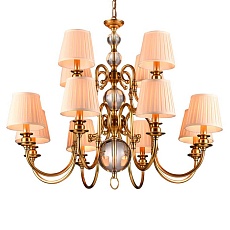 Подвесная люстра Newport 3106+6 B/C без абажуров М0053198