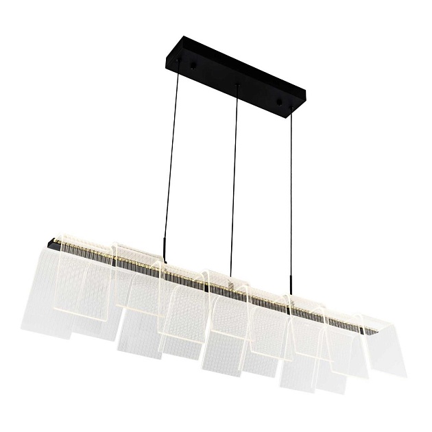 Подвесной cветильник LED4U L7709-970 BK Фото № 1