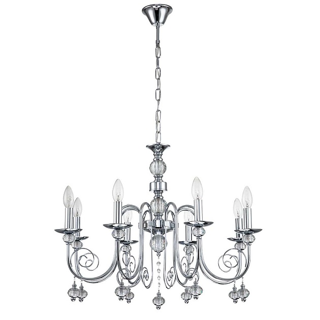 Подвесная люстра Escada Shine 678/8PL Chrome Фото № 1