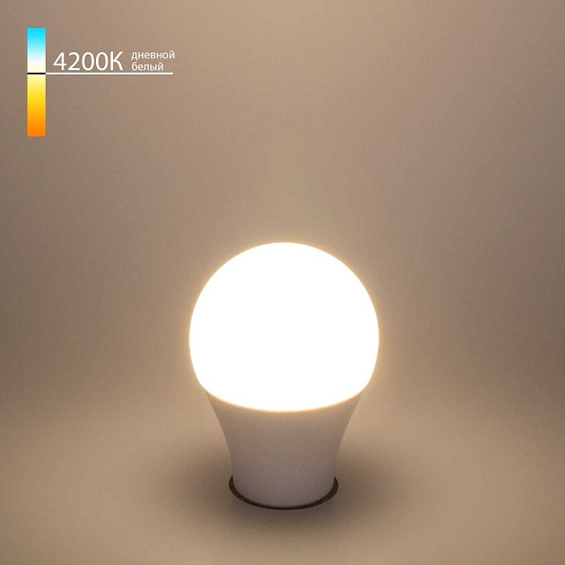 Лампа светодиодная Elektrostandard E27 7W 4200K матовая BLE2766 a060103 Фото № 1