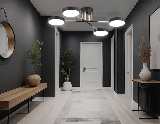Люстра на штанге Ambrella light COMFORT FL516332 Фото № 7