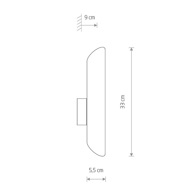 Бра Nowodvorski Eye wall cut 7993 Фото № 2