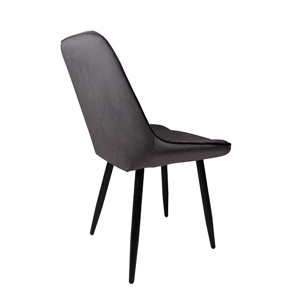 Кухонный стул AksHome Nika серый, велюр 72321 изображение 7 Кухонный стул AksHome Nika серый, велюр 72321 Фото № 7