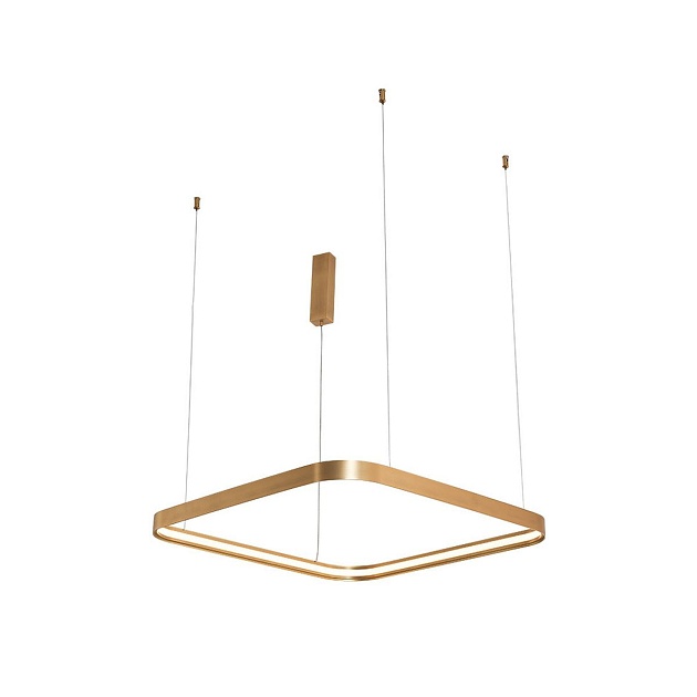Подвесной светодиодный светильник Italline IT013-6031 gold 3000K Фото № 8