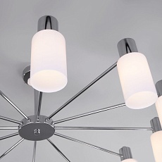 Потолочная люстра Eurosvet Vegga 70160/12 хром Smart 3