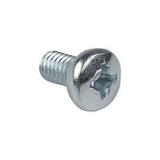 Винт М6x10 с полукруглой головкой DIN 7985 EKF wm6x10